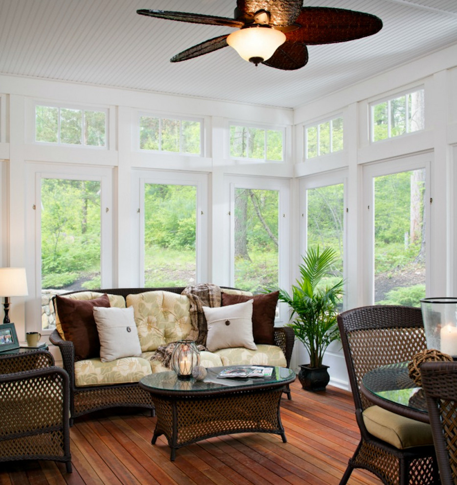 Custom Outdoor Rooms and Kitchens Contemporary Sunroom Portland