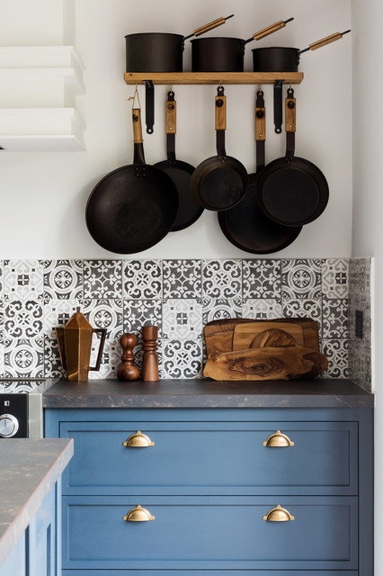 A Glamorous, Industrial Style Shaker Kitchen by Burlanes industriell-koek