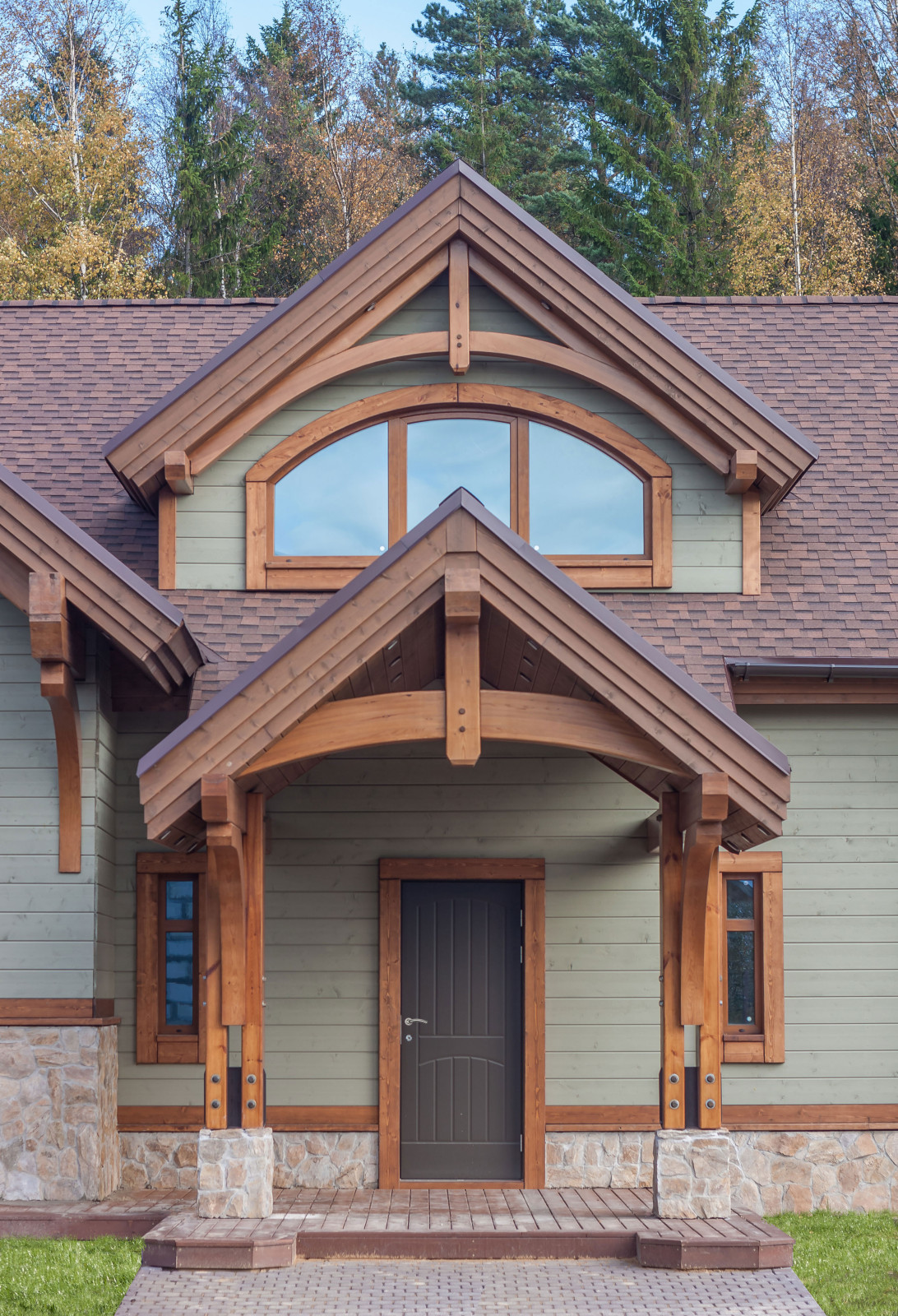 Дом по технологии Timber Frame