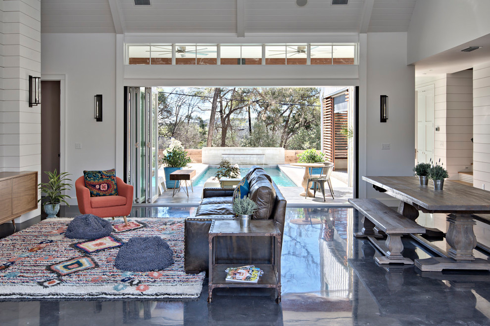 Rollingwood Slide House - Transitional - Living Room - Austin - by ...