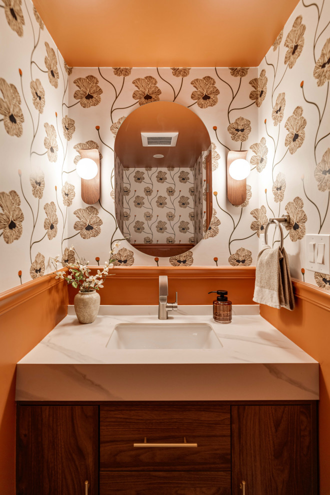 Bold & Beautiful Powder Room