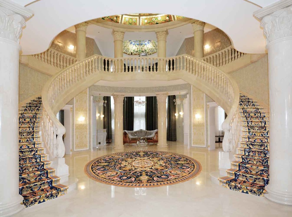 Ковры Savonnerie в гостиную (КП Жуковка XXI)