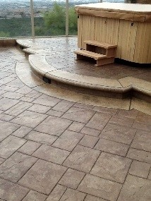 Stamped concrete
