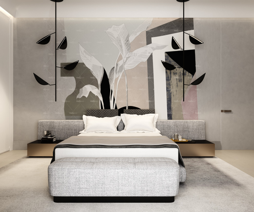 Спальни Гостевые в загородном доме 820 м2