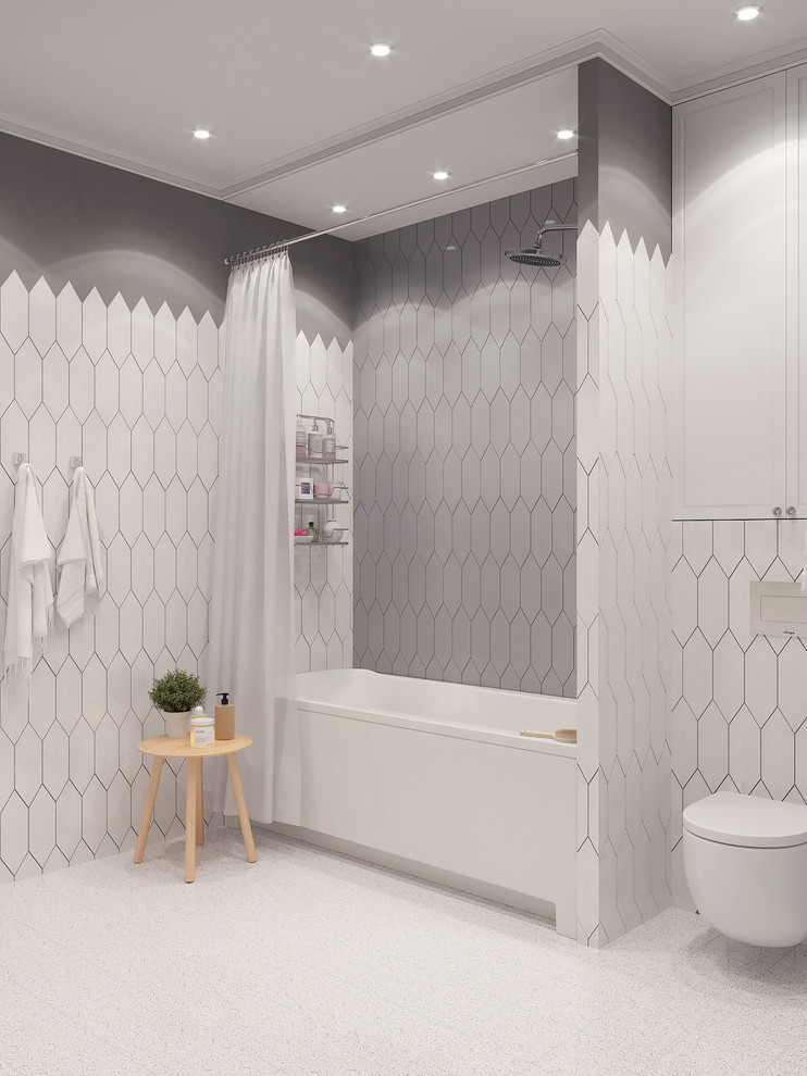 Проект трехкомнатной квартиры в г. Сургут