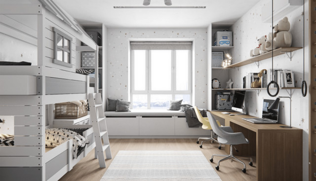 Projects moderno-dormitorio-infantil