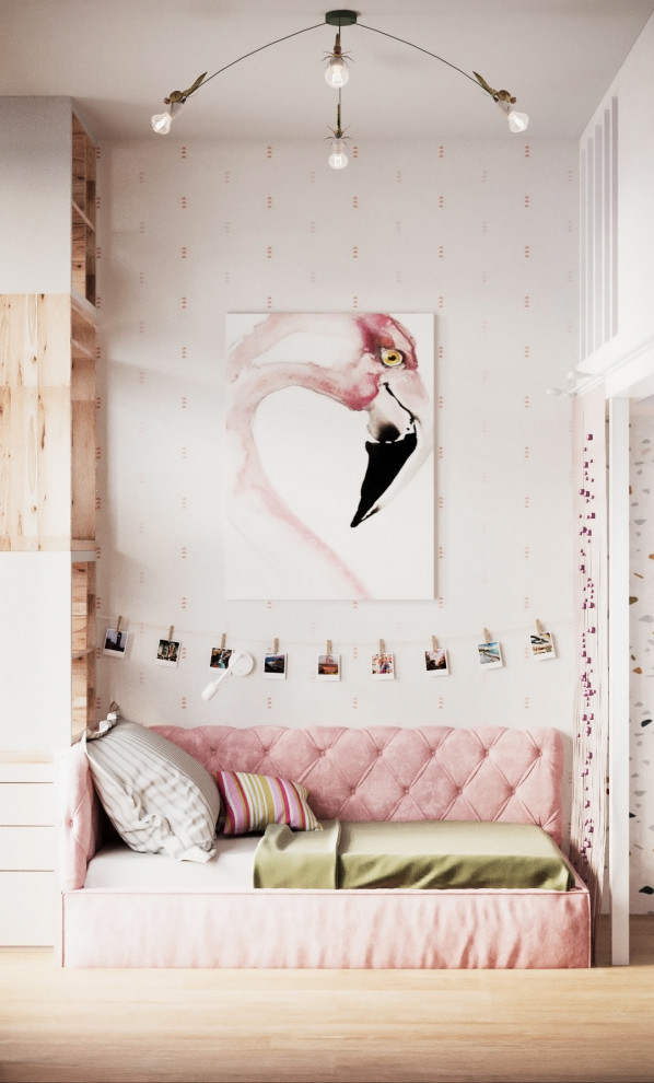 Интерьер квартиры для молодой семьи с тремя детьми