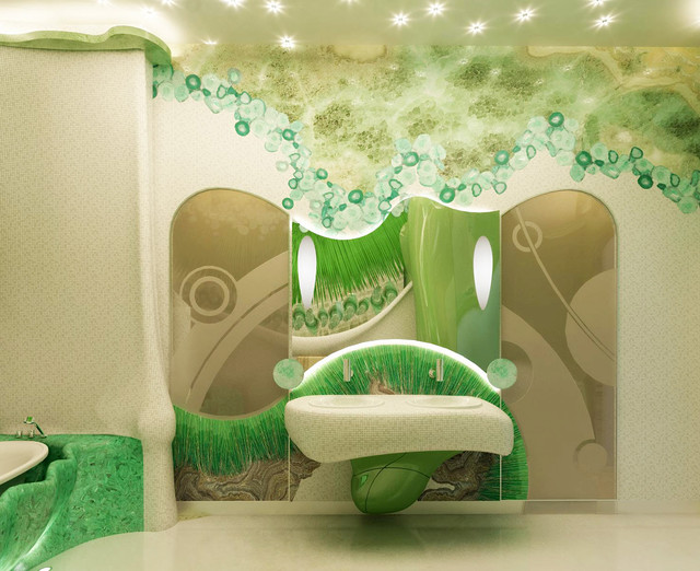 Psychedelic Penthouse eclectic-rendering