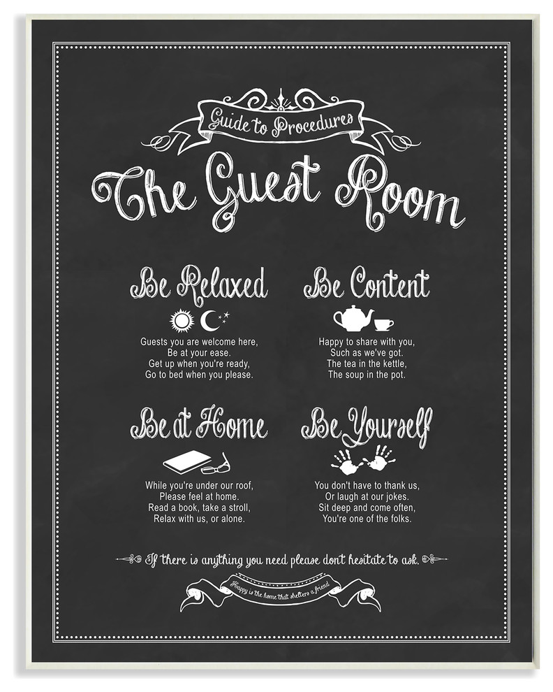 "The Great Room" Decorative Wall Plaque