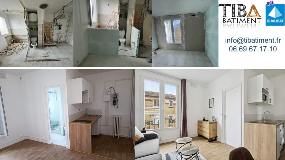 Rénovation complète d'un appartement