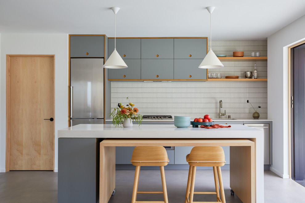 Australian Minimalist Ground-Up - Modern - Kitchen - San Francisco - by ...