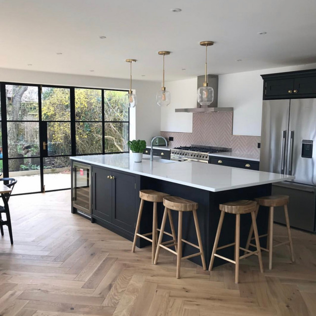Open Plan Kitchen contemporary-koek