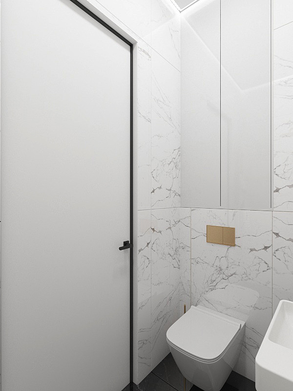 Пространство для семьи с двумя детьми. Москва, ЖК Западный порт