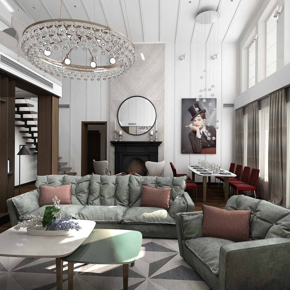 Элегантная классика в загородном доме