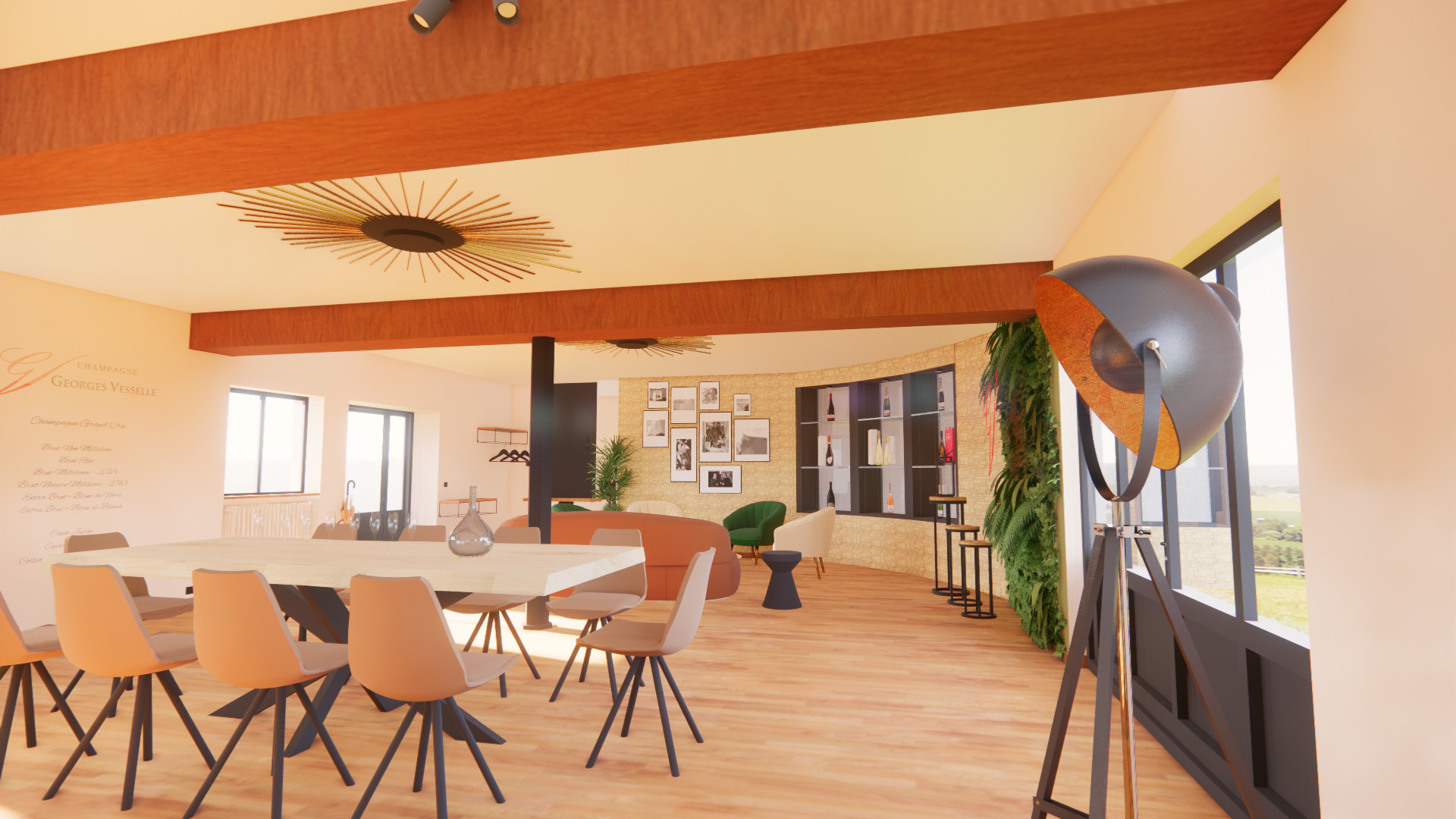 Projet 3D - Salle de dégustation