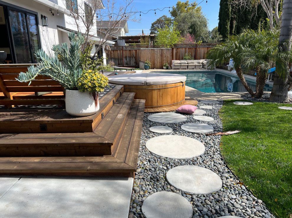 San Jose Backyard Pool & Spa