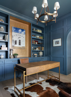 Rustic Home Office Wall Panel Ideas: Transform Your Workspace Today