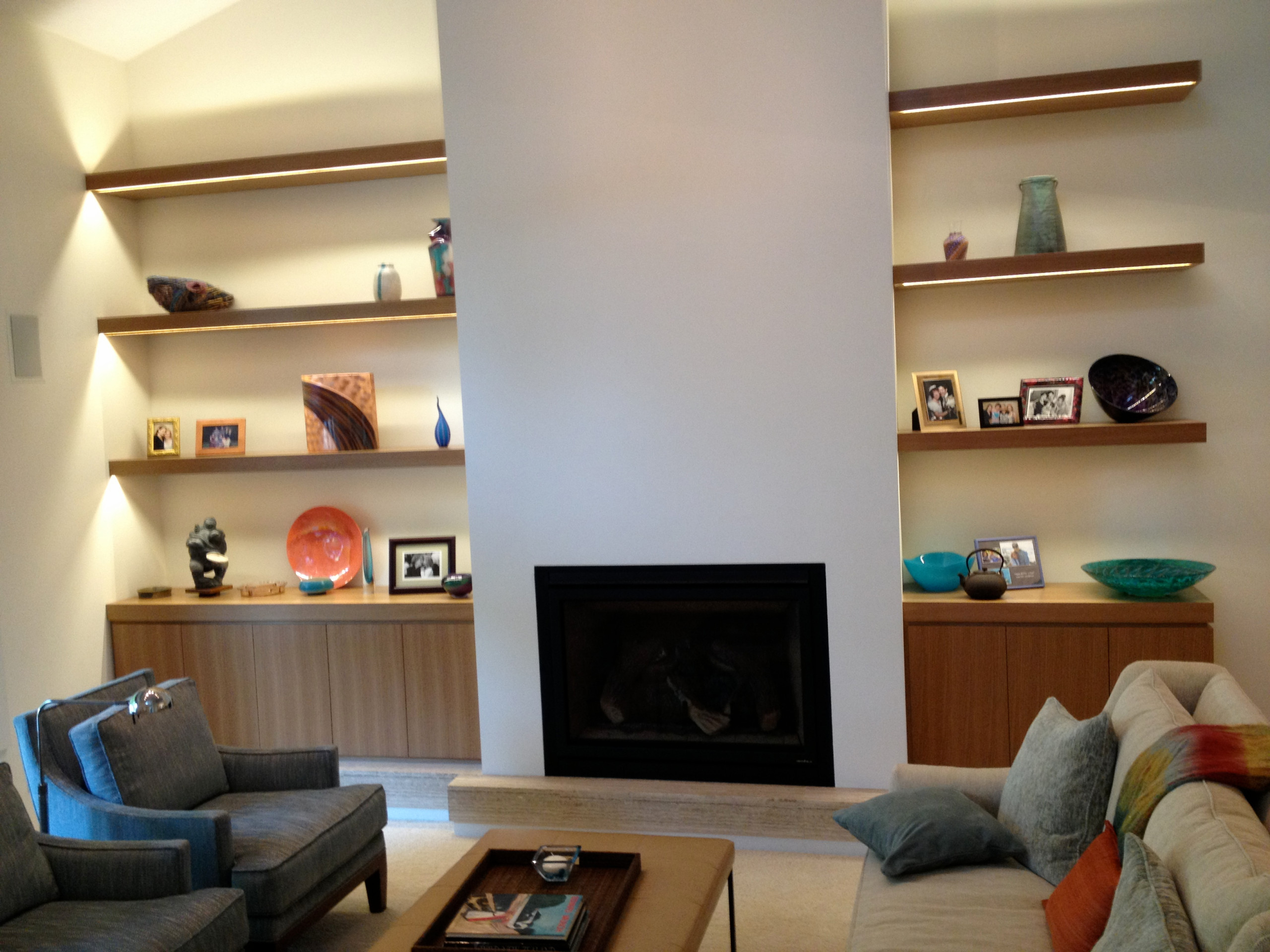 Living Room Cabinetry Houzz