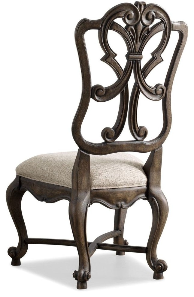 Hooker Furniture Rhapsody Wood Back Side Chair, Set of 2