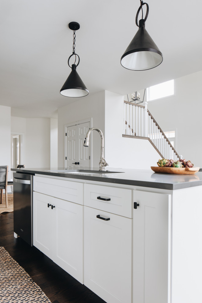 Transitional kitchen photo in Chicago
