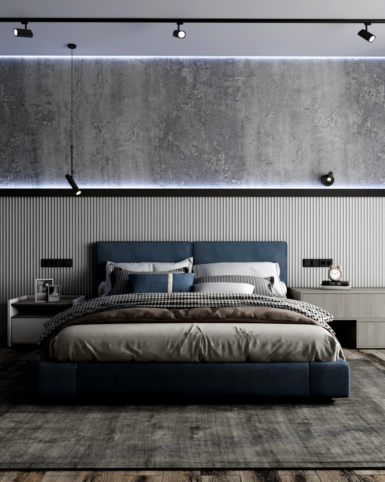 Дизайн квартиры 77 м2 для мужчины-холостяка в Москве в жк Династия!