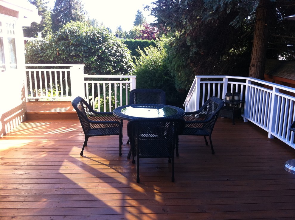 Can I apply Oil based deck stain over current water based deck stain?