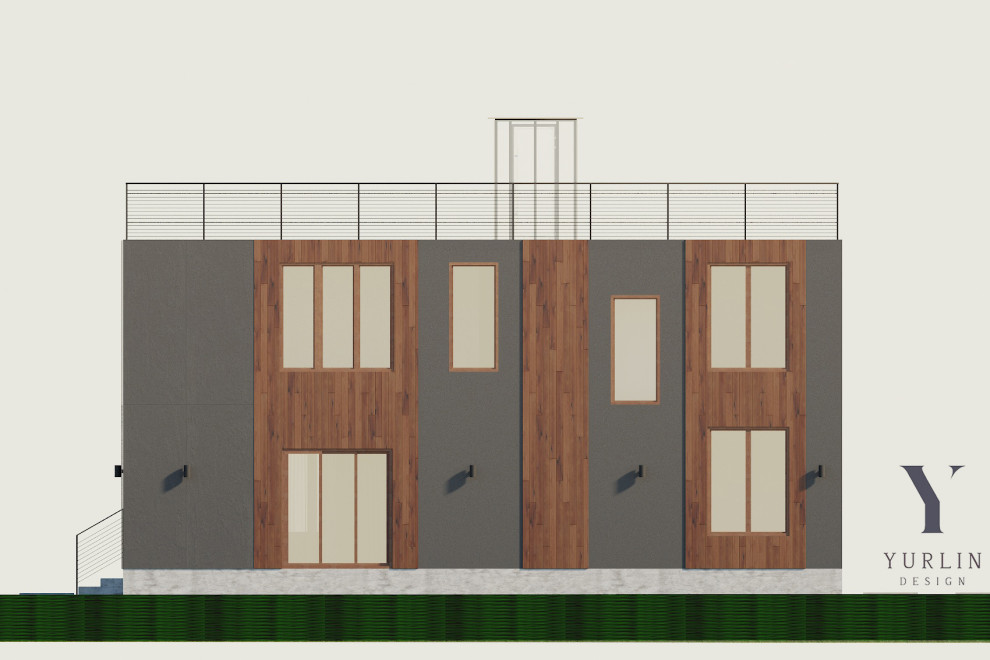 Проект  частного дома из ЛСТК