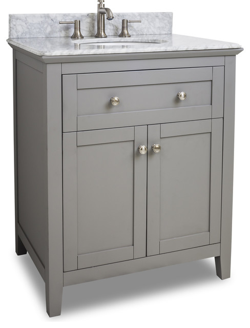 Van102 X T Grey Chatham Shaker Vanity With Top And Bowl In Van102 30 T Grey Chatham Shaker Vanity With Top And Bowl In