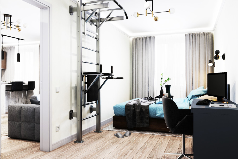 Дизайн проект однокомнатной квартиры на Бутырском вале