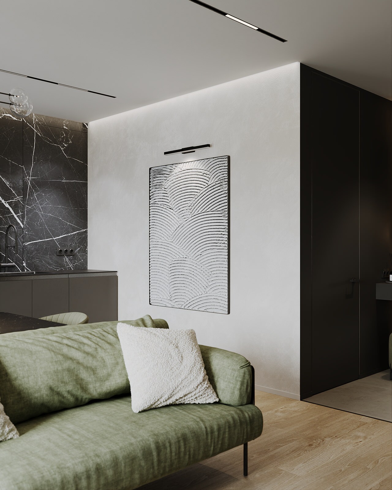 Дизайн квартиры 56м² в Красноярске