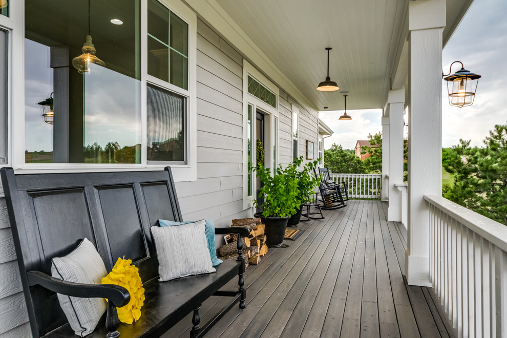 Custom Home - Cherry Stage - Farmhouse - Porch - Denver - by All About ...