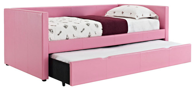 Standard Furniture Lindsey Twin Daybed in Pink