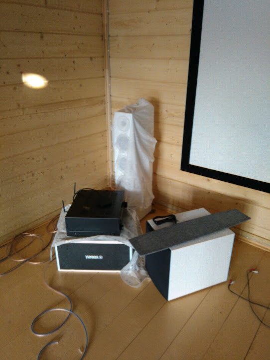 Кинозал в деревянный дом