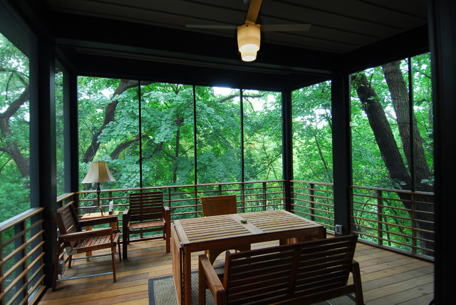 Porch modern-veranda