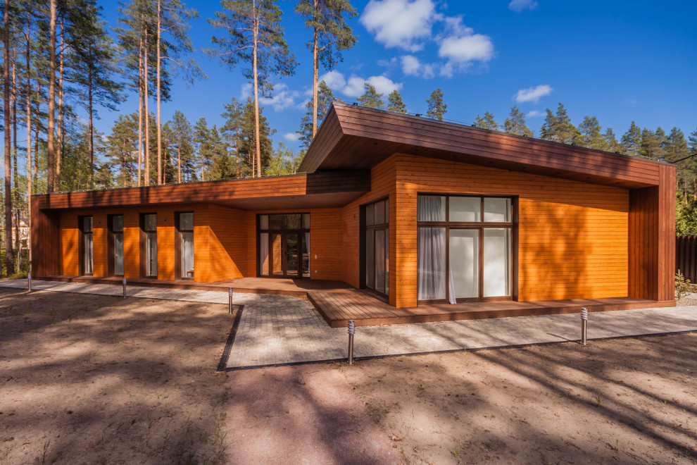 Одноэтажный дом в Репино