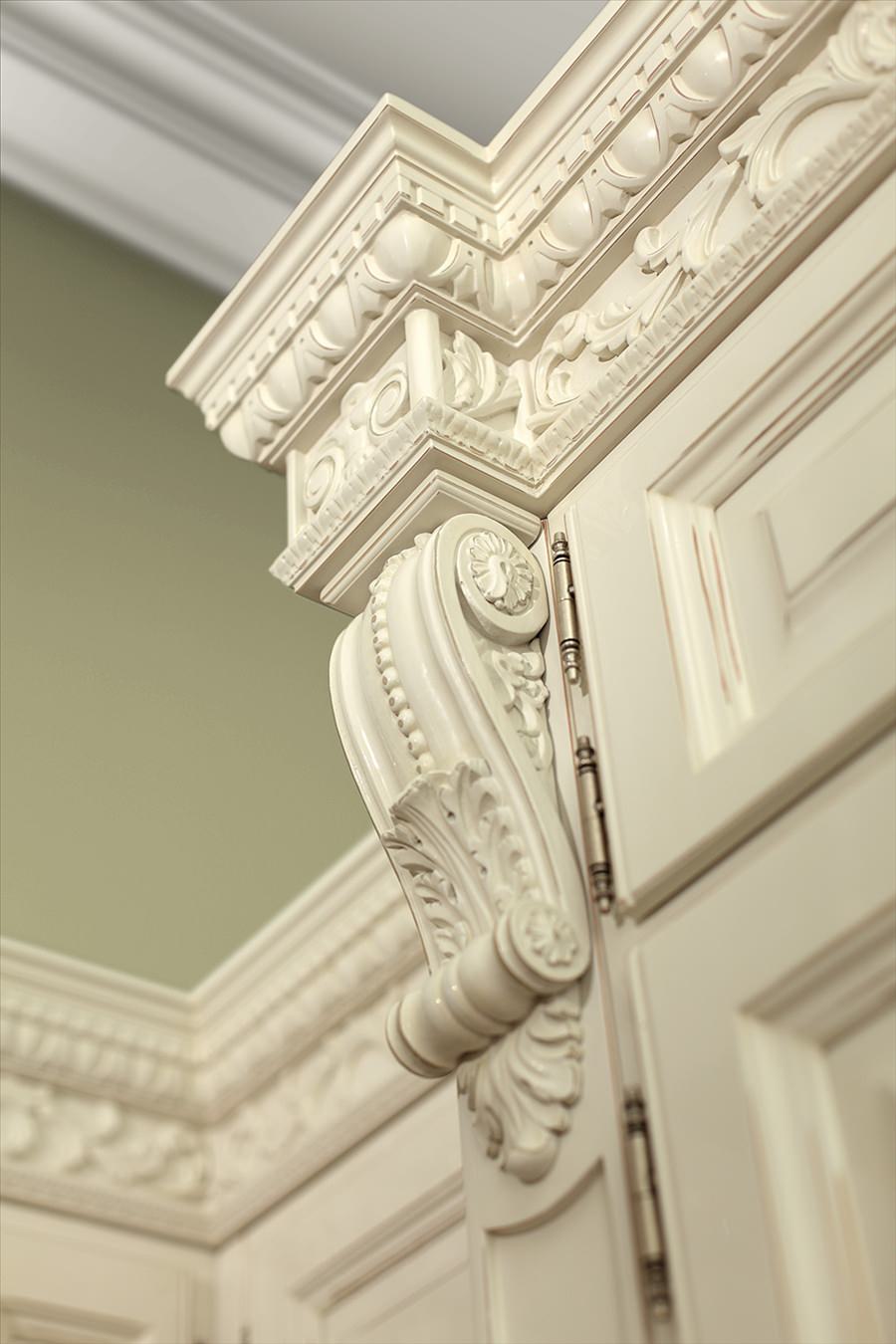 Классическая белая кухня