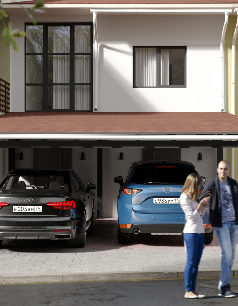 Таунхаус 3 этажа