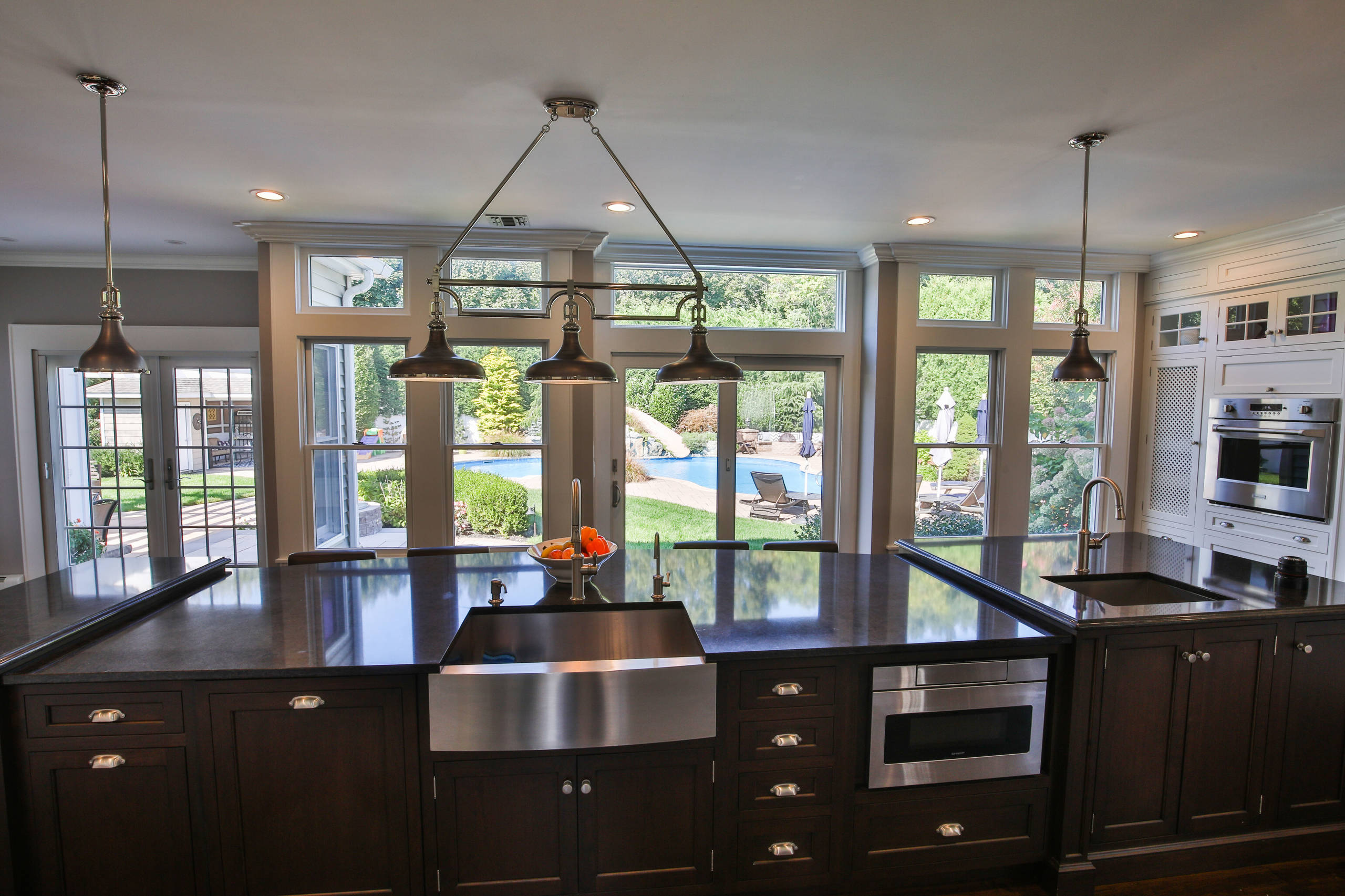 Transitional Kitchen/Great room