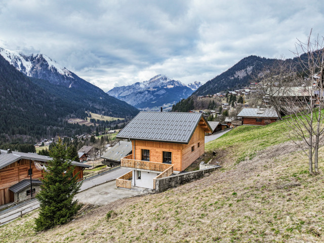Chalet Alpea rustik-fasad