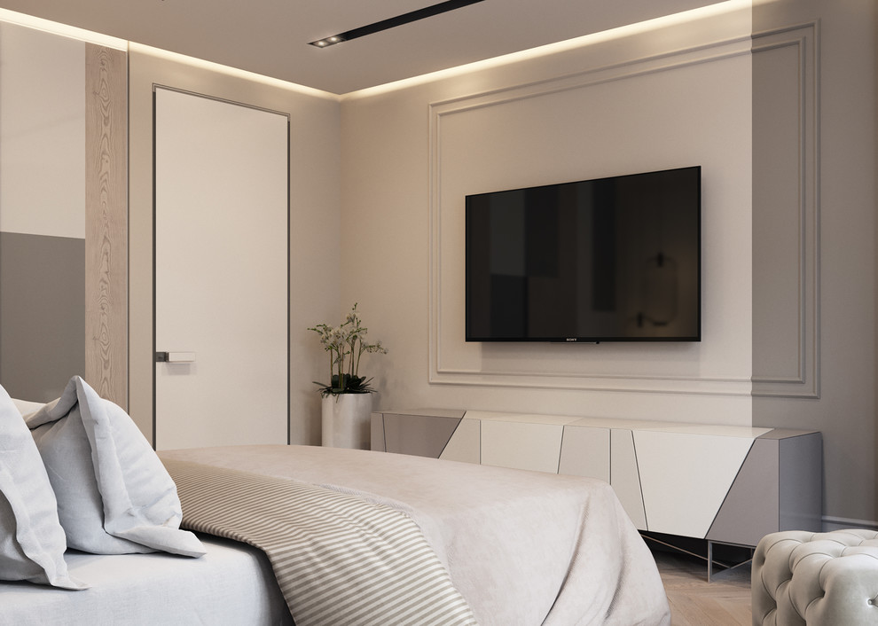 Renderings of master bedroom