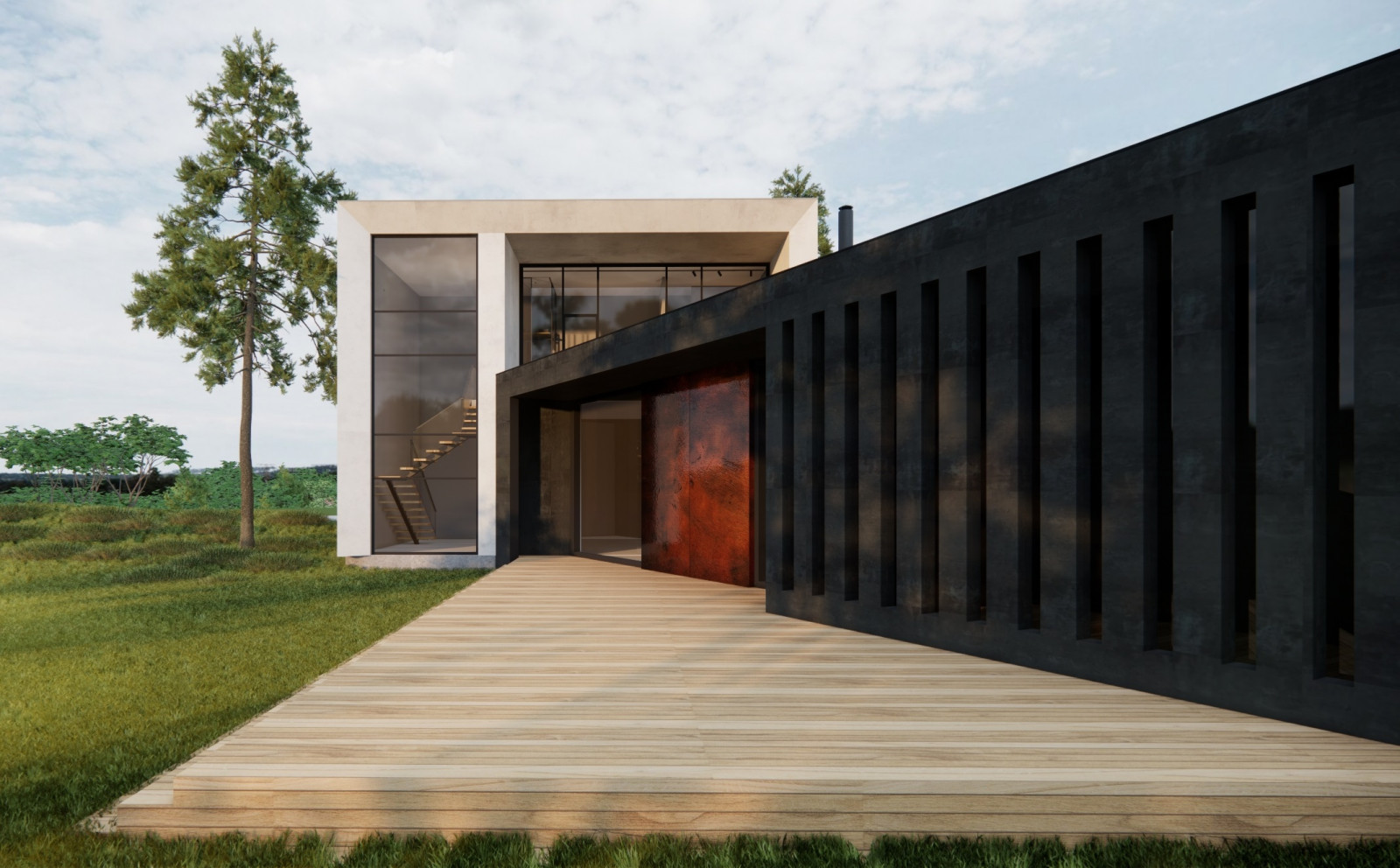 Жилой дом в поселке Медное озеро