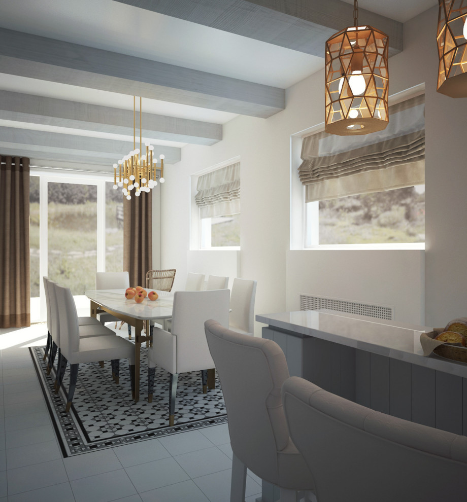 Проект двухэтажного загородного дома