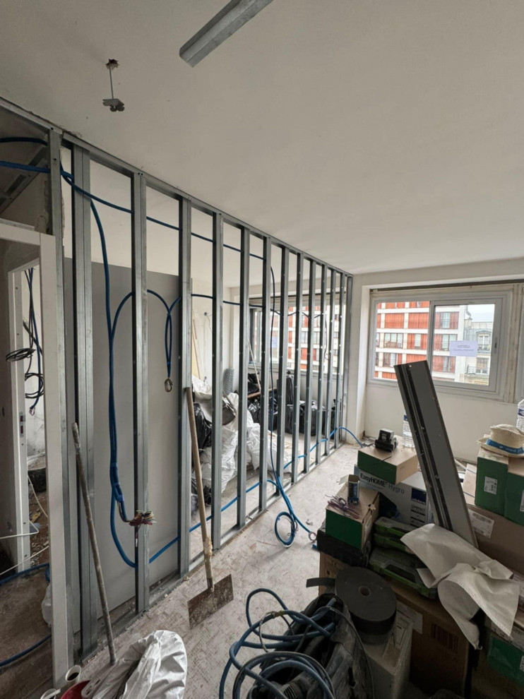 Division d'un grand appartement en 2 appartements distincts