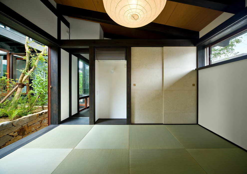 Design ideas for an asian bedroom in Osaka.