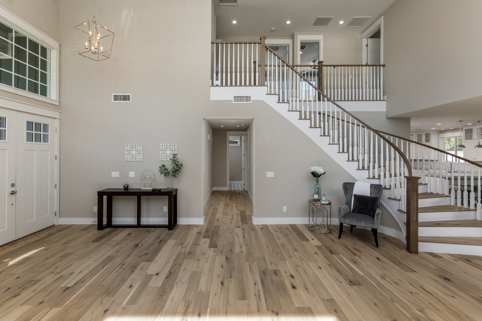 Staircase - transitional staircase idea in Phoenix
