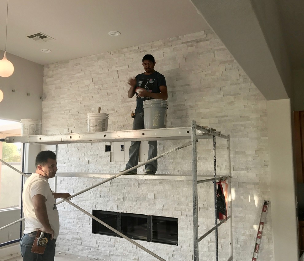 Red Rock CC Fireplace Remodel