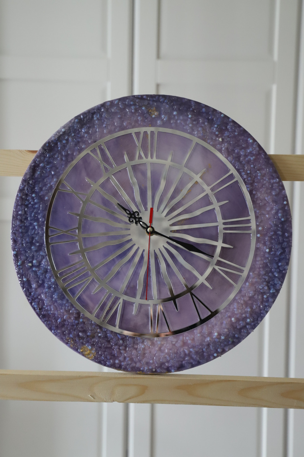 Часы из эпоксидной смолы