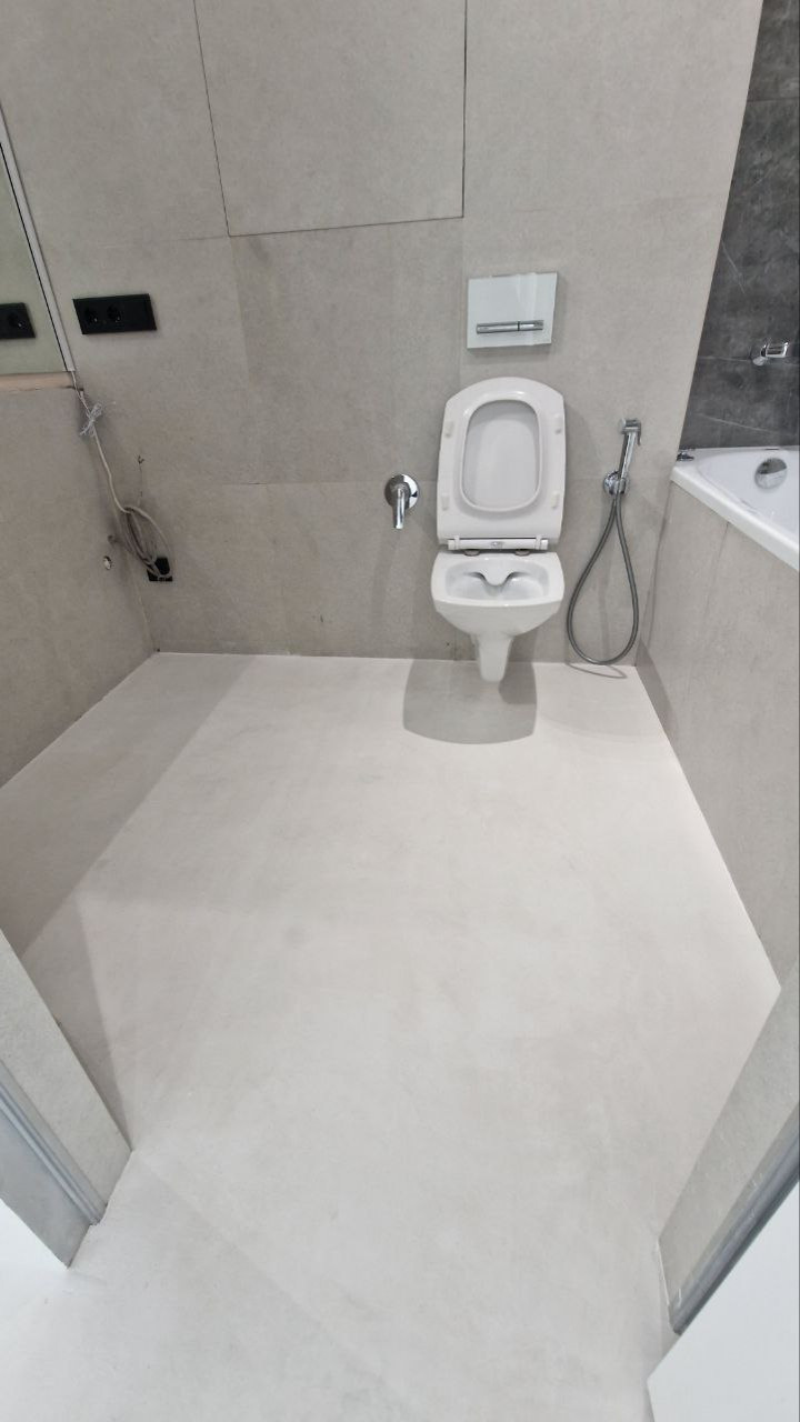 Полы микробетон