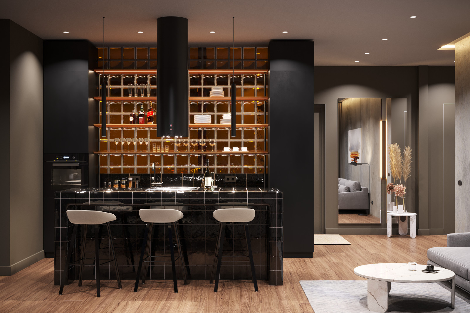 Современный строгий и стильный