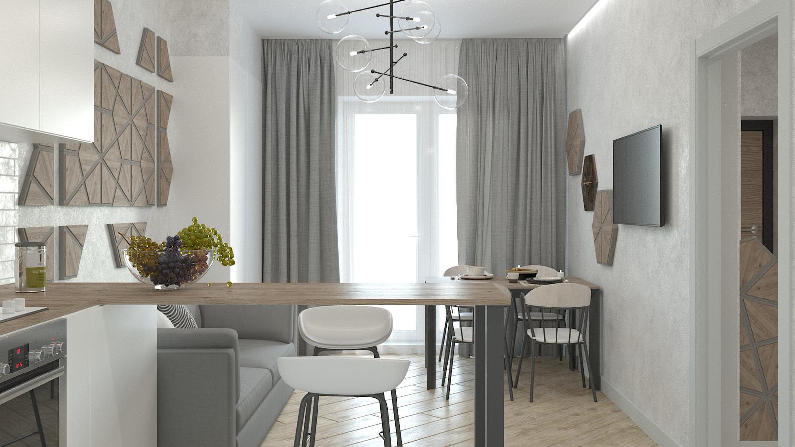 Дизайн проект квартиры в ЖК Фамилия